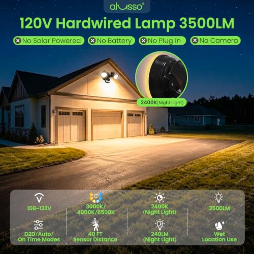 Motion Sensor Outdoor Lights
