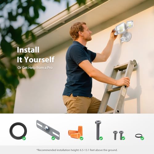 90W 10000LM LED Motion Sensor Outdoor Lights