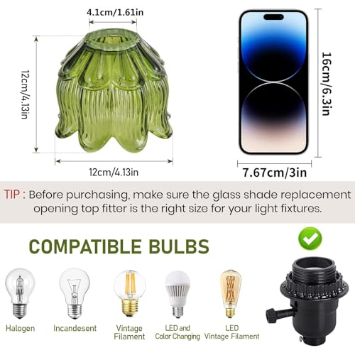 Tulip Lamp Shades Replacement