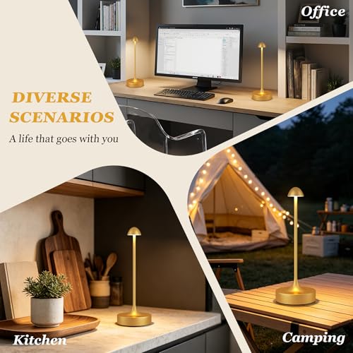 Rechargeable Cordless Table Lamp (2 Count)