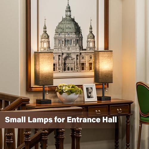 Bedside Lamp for Bedroom Set of 2 (2 Count)