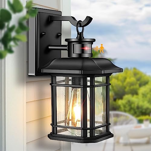 Outdoor Light Fixture With Motion Sensor