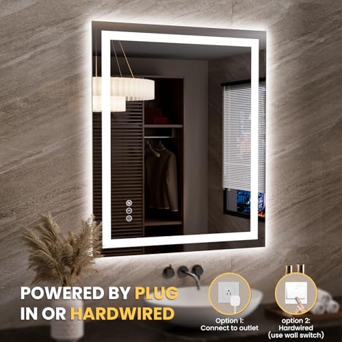 35.4"x29.9" LED Bathroom Mirror with Lights