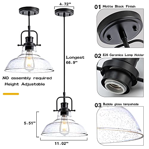 Glass Pendant Light