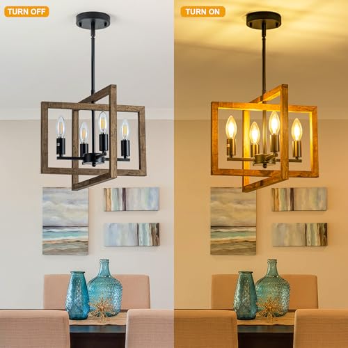 4 Light Farmhouse Chandeliers