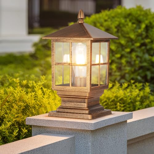 Modern Exterior Pillar Lights