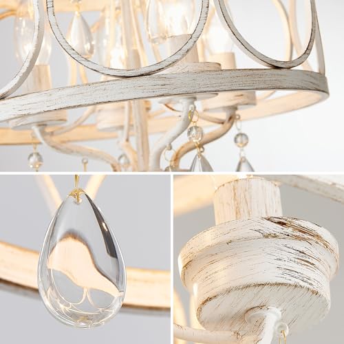 Crystal Ceiling Light Fixture