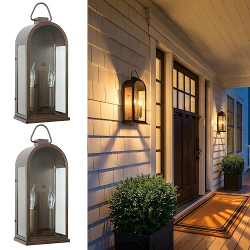 17" Outdoor Wall Lights 2 (2 Count)