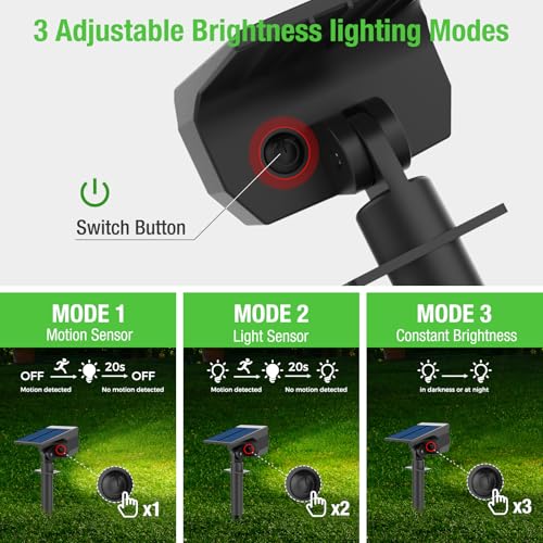 Solar Lights Outdoor Waterproof (12 Count)