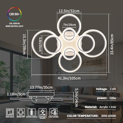 Modern LED Ceiling Light