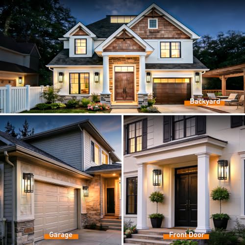13.8'' Outdoor Wall Light Fixtures 2 Packs (2 Count)