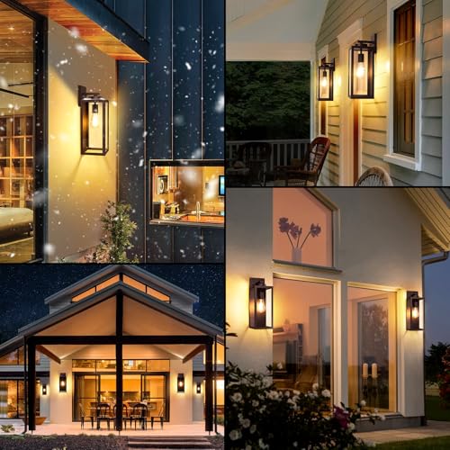 15” Large Outdoor Wall Light Fixture
