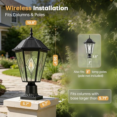 Solar Post Light Outdoor