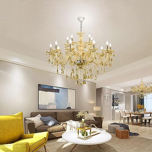 Luxury K9 Crystal Chandelier 15 Light