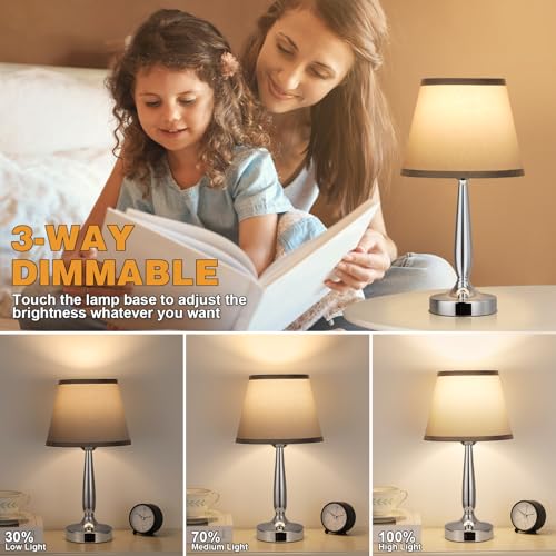 Touch Table Lamp for Bedroom
