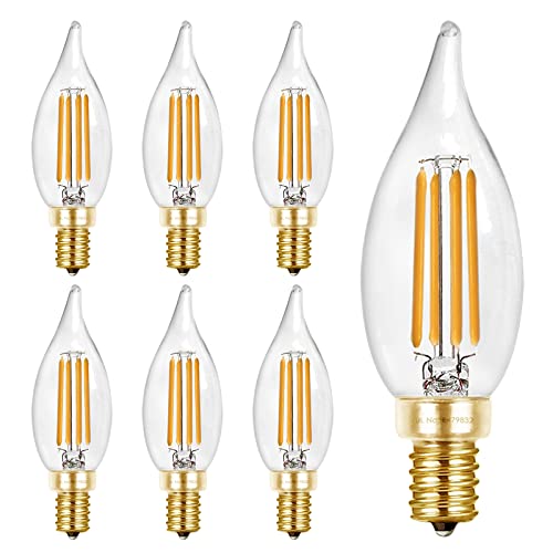 Candelabra Light Bulbs 2700K (6 Count)