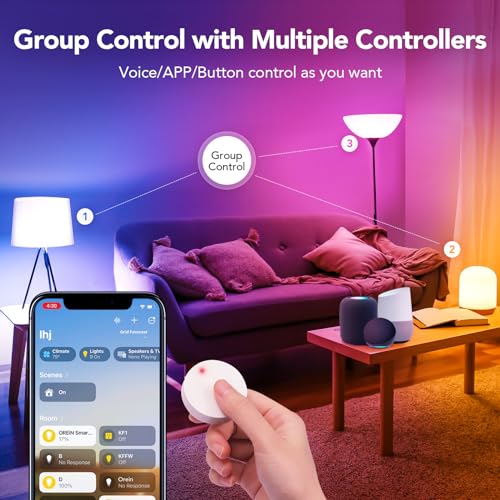 Matter Smart Light Bulb (5 Count)