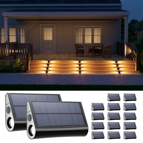 16 Pack Solar Step Lights (16 Count)