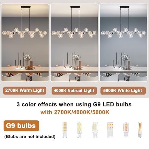 16 Light Linear Chandelier (16 Count)