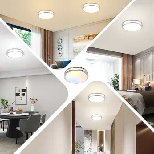 2 Pack 12 Inch Flush Mount LED Ceiling Lights (2 Count)