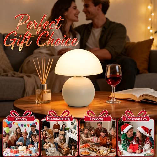 Cute Small Mushroom Lamp Decor