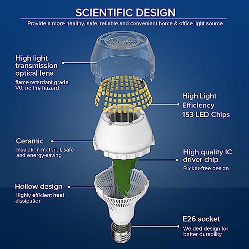 250W Equivalent LED Light Bulb