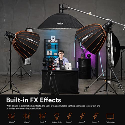 SL200III 215W Bowens Mount Daylight Balanced Led Video Light