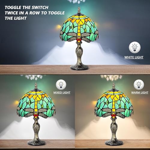 8'' Stained Glass Table Lamp