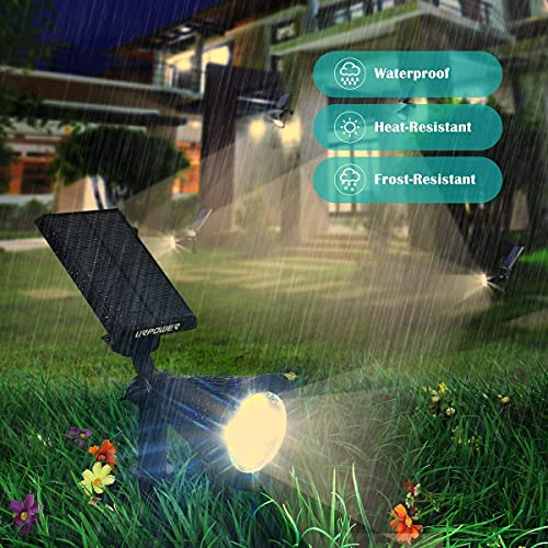 Solar Spot Lights Outdoor Adjustable Spotlights (4 Count)