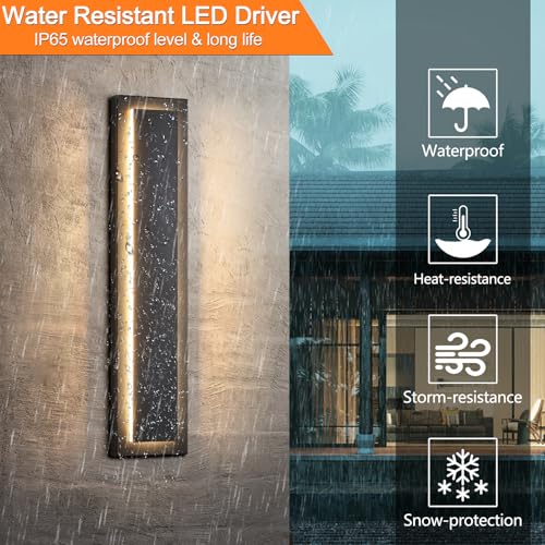 23.6'' Modern Exterior Light Fixture (2 Count)