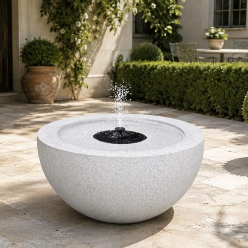 Solar Powered Outdoor Water Fountain
