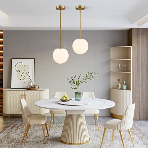 Gold Globe Pendant Light