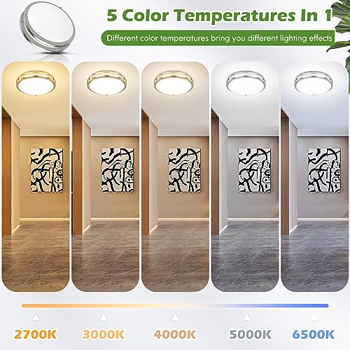 16 Inch 50W LED Ceiling Lights (2 Count)