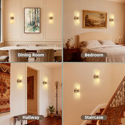 Alabaster Wall Sconce (2 Count)