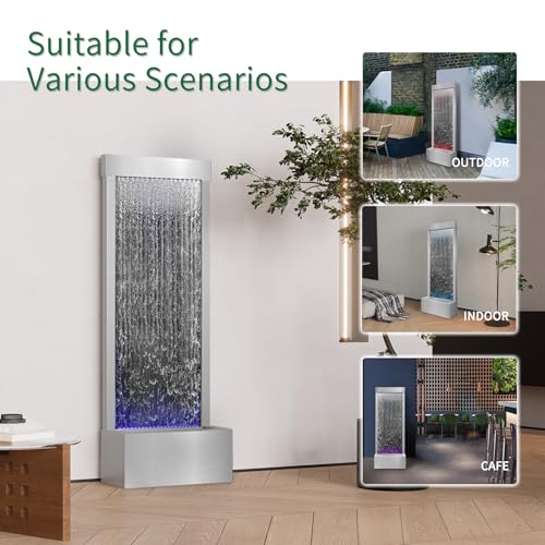 48" Mirror Waterfall