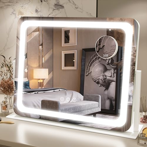Vanity Mirror with Lights 22''x17'' Makeup Mirror with Lights