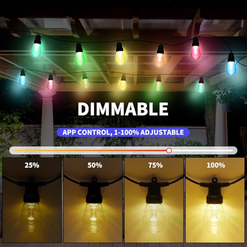 Outdoor String Lights 75FT (75 Foot)