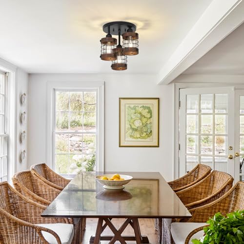Semi Flush Mount Ceiling Light