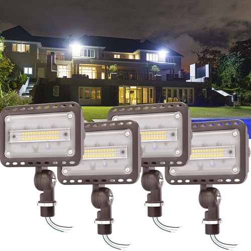 20W 2800LM LED Flood Lights Outdoor (4 Count)