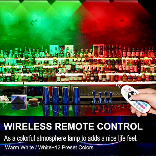 Remote Control RGB Lights Under Cabinet Lighting Rechargeable