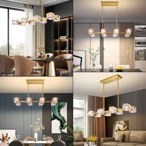 Modern Crystal Chandeliers for Dining Room