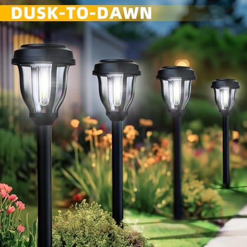 12 Pack Solar Lights Outdoor (12 Count)