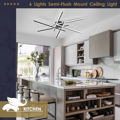 Modern LED Chandelier with Remote Control