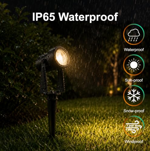 Solar Landscape Spotlights (6 Count)