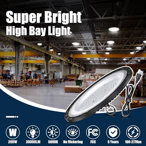 200W UFO LED High Bay Light 10