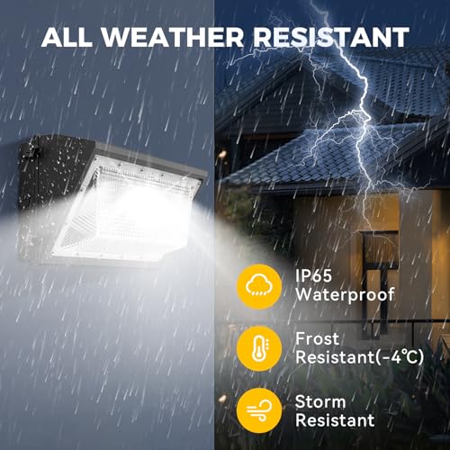 160W LED Wall Pack Light (8 Count)
