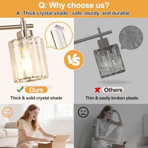 3 Light Bathroom Vanity Light Fixture