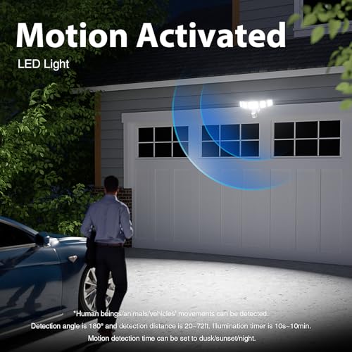 150W 15000LM LED Security Lights Motion Sensor Outdoor