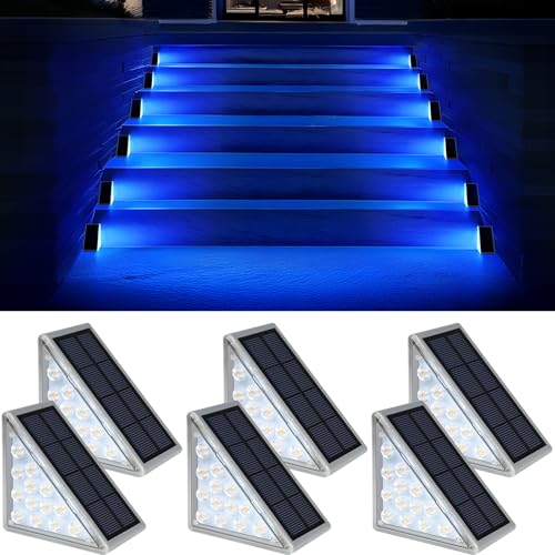 6 Pack Solar Stair Lights (6 Count)