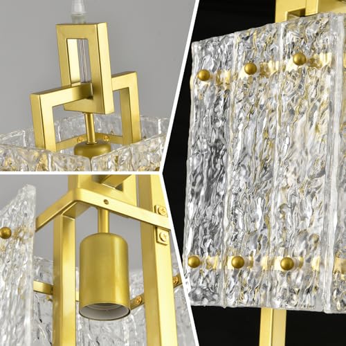 Gold Pendant Light Fixture (2 Count)